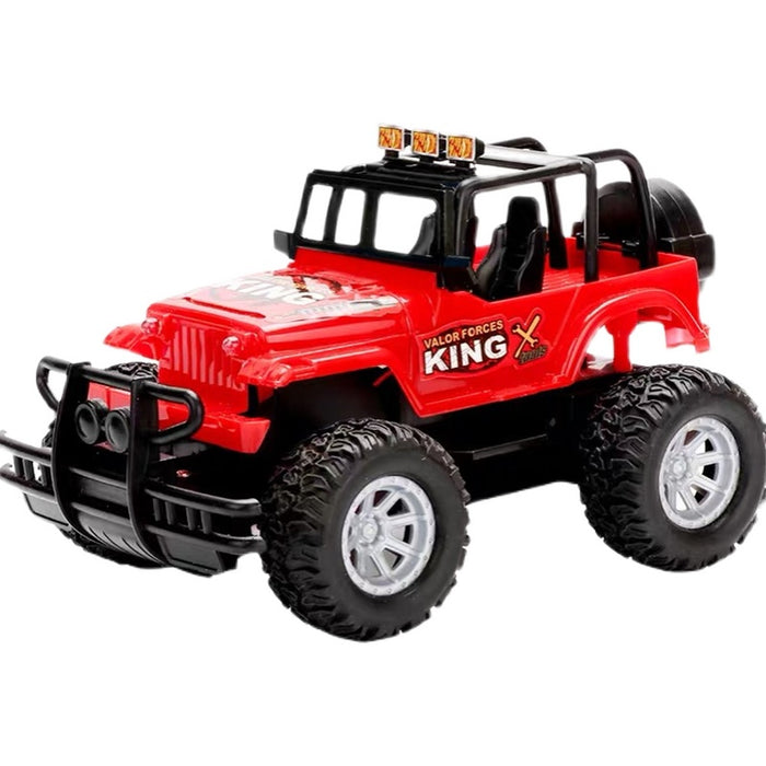 Hollevo Bestuurbare offroad auto met koplampen