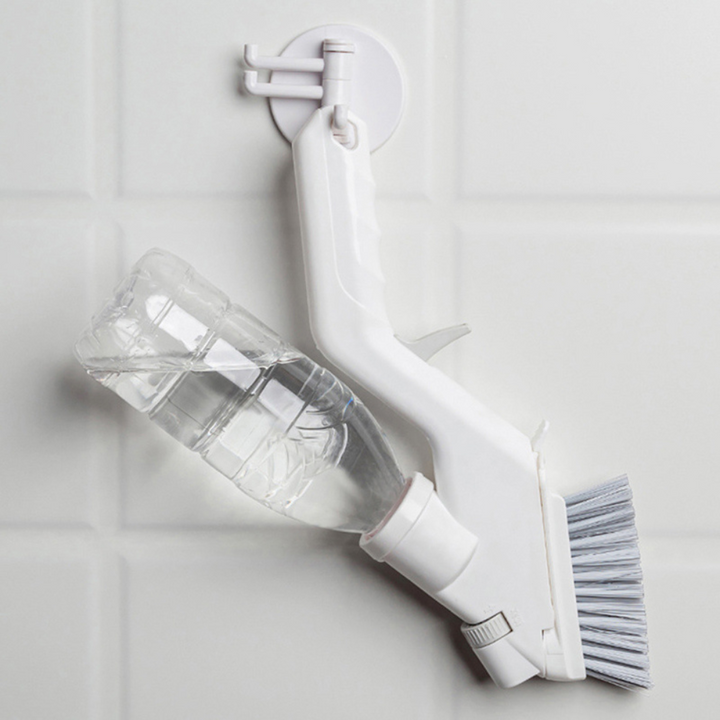 Hollevo™ Badkamerborstel 4-in-1 voor vloer en wand met uitschuifbare steel