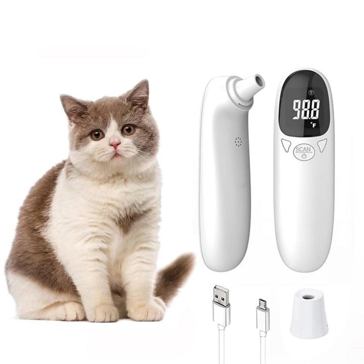 Infrarood thermometer voor huisdieren – meet in het oor in 1 sec