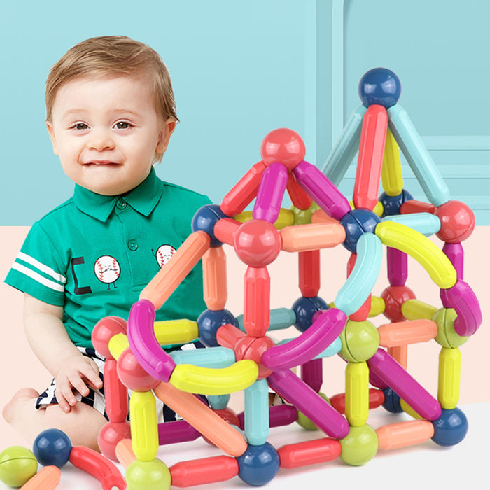 Hollevo Magnetische bouwset met staafjes en balletjes