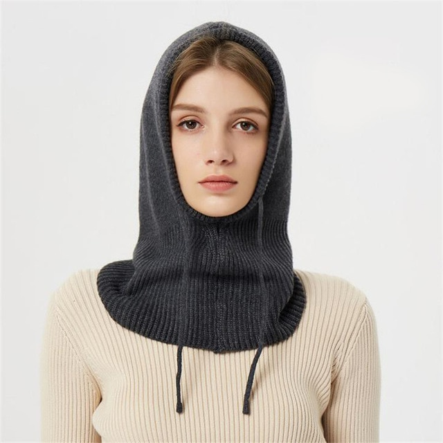Kasjmier winter gebreid muts