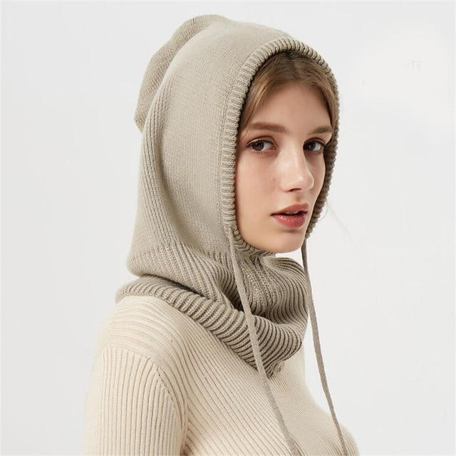 Kasjmier winter gebreid muts