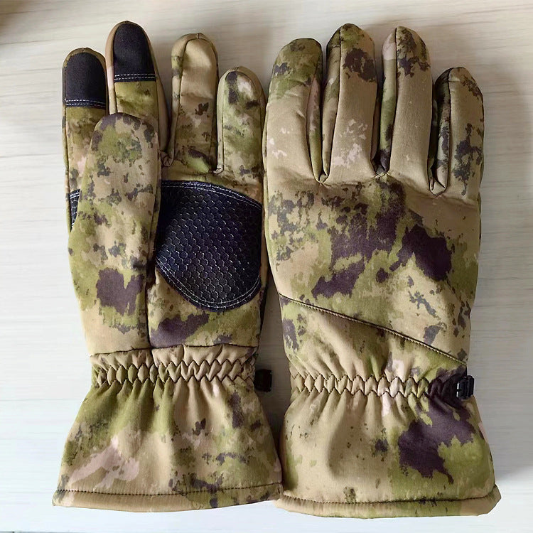 Softshell handschoenen met antislip palm