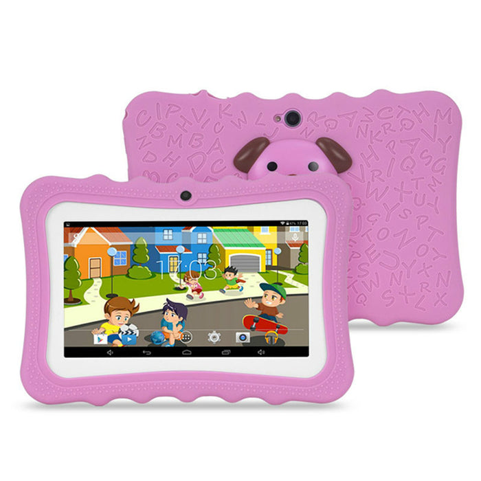 Hollevo Kindertablet 7 inch met beschermhoes en standaard