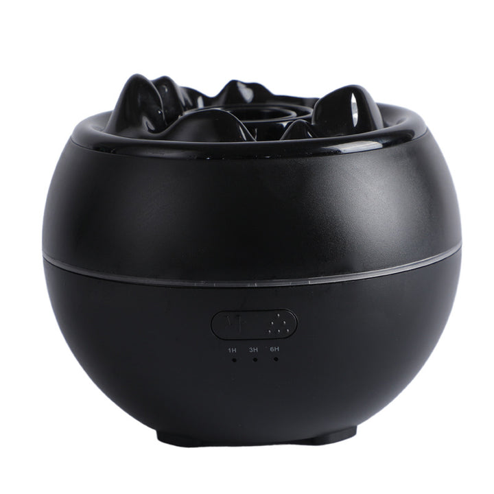 Aroma diffuser met vlameffect, 300 ml tank en tot 10 uur nevel