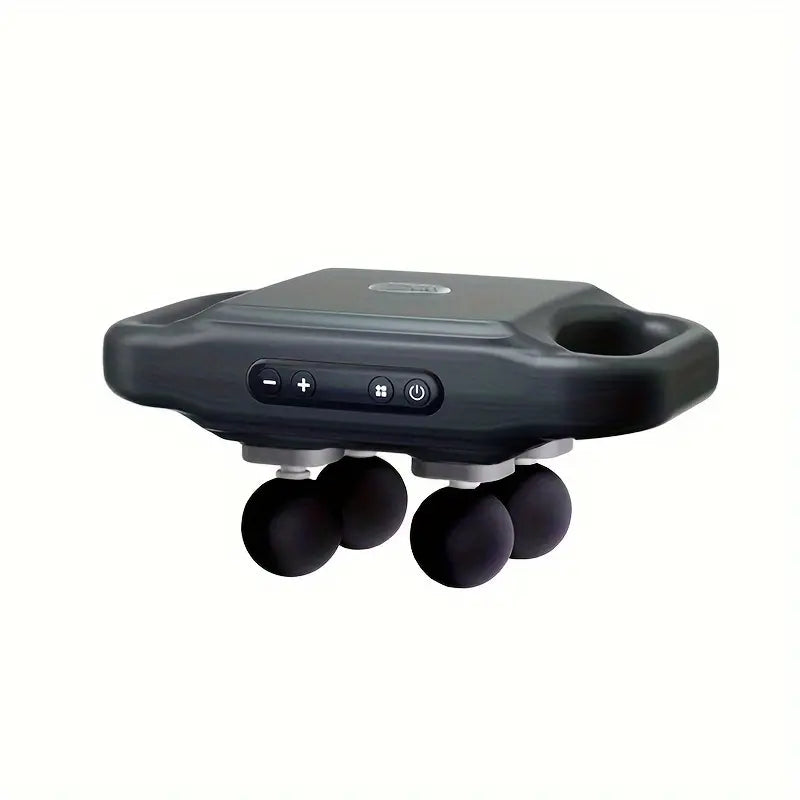 Hollevo™ Massagegun met 4 opzetstukken, 20 snelheden en LED-display