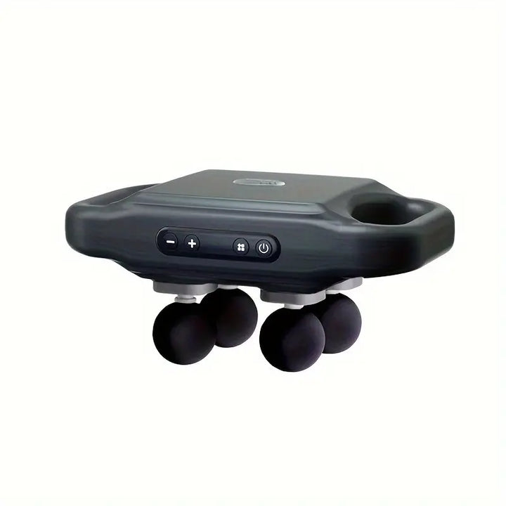 Hollevo™ Massagegun met 4 opzetstukken, 20 snelheden en LED-display