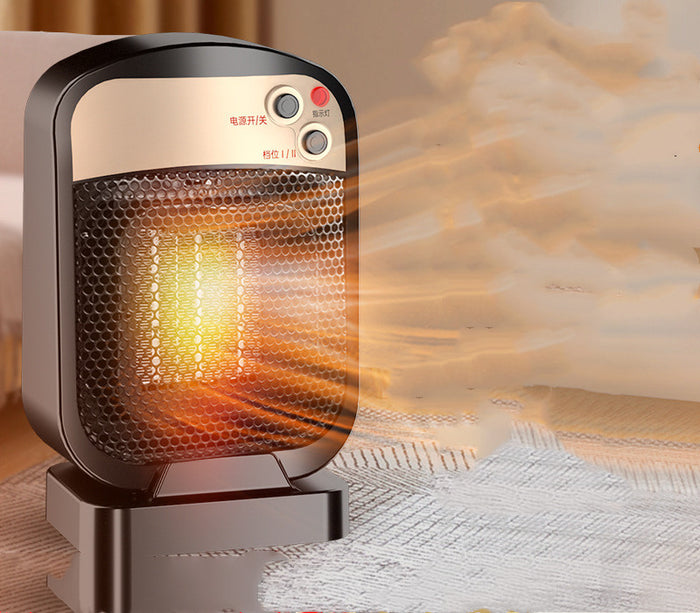 Hollevo Compacte keramische ventilatorkachel voor op tafel