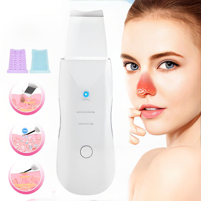 Hollevo™ Ultrasone huidscrubber met drie standen voor zachtere huid