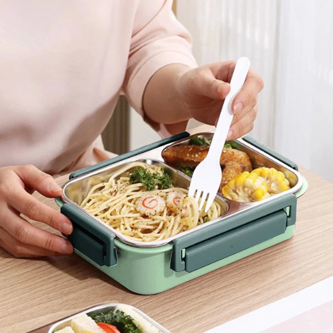 Geïsoleerde voedselcontainer met lekvrij deksel voor warm eten