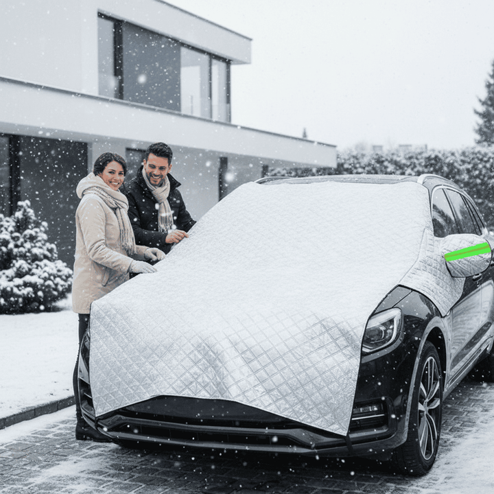 Hollevo™ Voorruitafdekking voor elk weer tegen vorst, sneeuw en zon