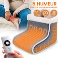 Hollevo™ Elektrische voetenwarmer met donzige voering en standen