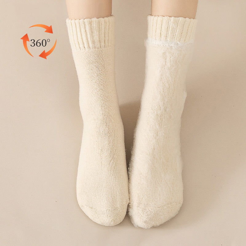 Hollevo™ Thermosokken dames met fleece voering – set van 3 paar