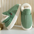 Hollevo™ Superzachte pantoffels van flanelfleece met antislipzool
