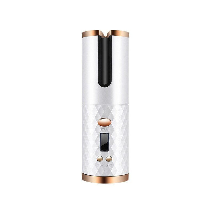 Hollevo™ Draadloze automatische krultang met keramische kamer en timer
