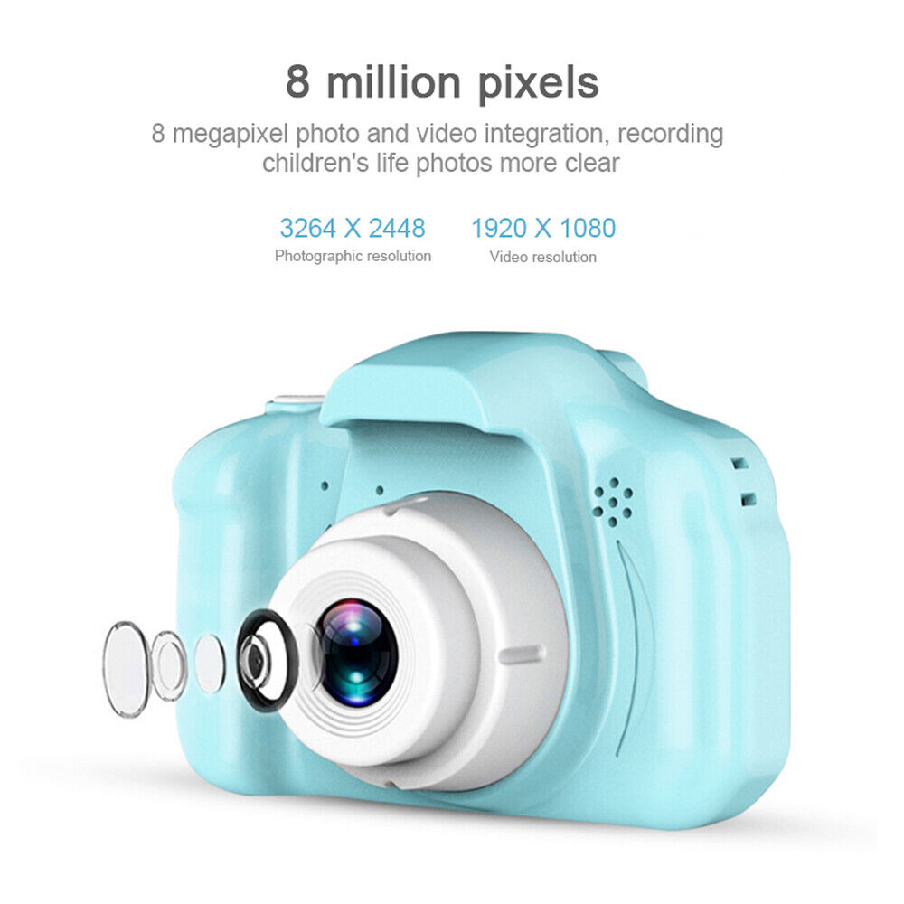 Retro digitale camera met Full HD-video en 2 inch scherm