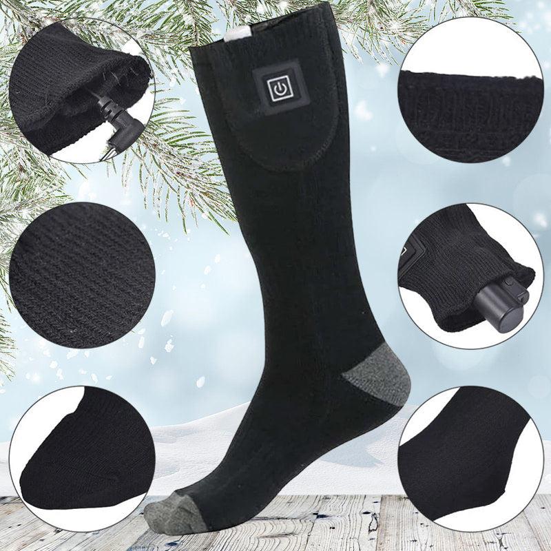 Hollevo™ Verwarmde sokken met instelbare warmte tot 8 uur lang