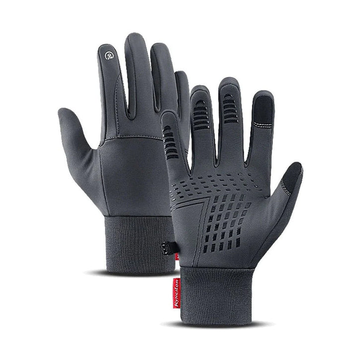Waterafstotende gevoerde winterhandschoenen met touchscreen