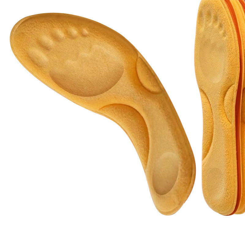 Rode pluche inlegzolen