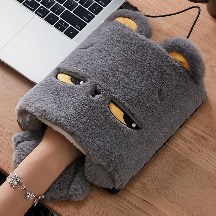 Verwarmd hand verwarmer muis kussen