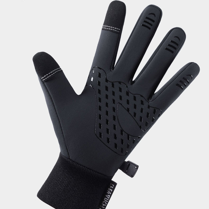 Thermische herenhandschoenen met antislip palm en touchscreen