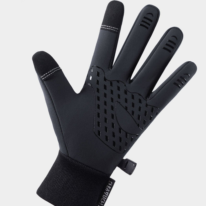 Thermische herenhandschoenen met antislip palm en touchscreen