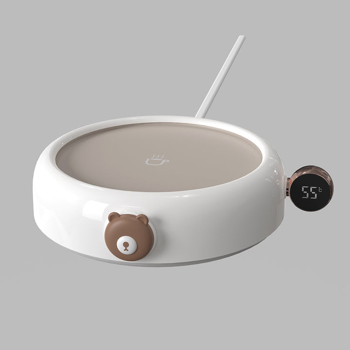Schattige kopwarmer met dierenfiguurtje