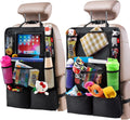 Hollevo™ Autostoel organizer 2-pack met tablethouder en 9 vakken