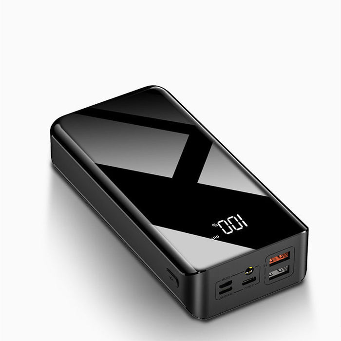 Hollevo Powerbank 30000 mAh met lcd-display en meerdere poorten