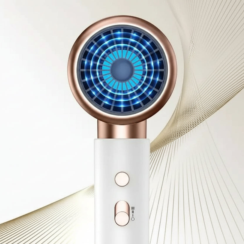 Föhn 2400 W met ionentechnologie en warme en koude stand