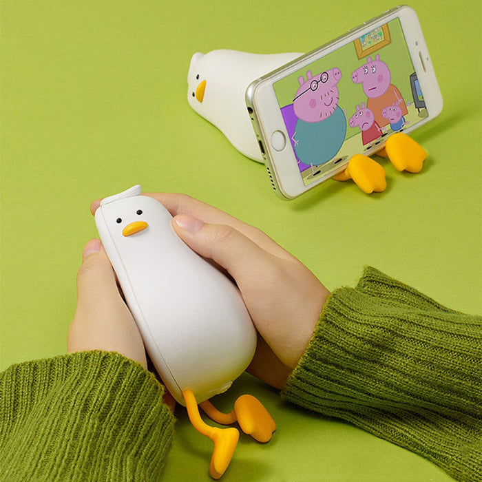 Hollevo™ Mini handwarmer met powerbank 4000 mAh en telefoonstandaard