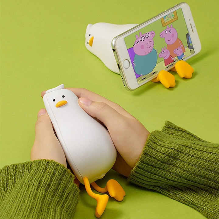 Hollevo™ Mini handwarmer met powerbank 4000 mAh en telefoonstandaard