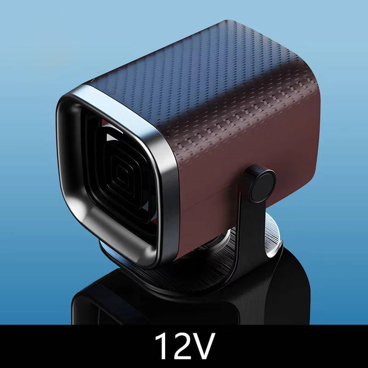 Hollevo™ Keramische autokachel en ruitontdooier 12V/24V, 360° draaibaar