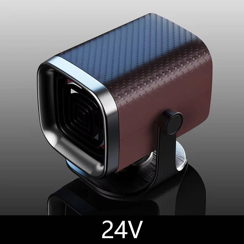 Hollevo™ Keramische autokachel en ruitontdooier 12V/24V, 360° draaibaar