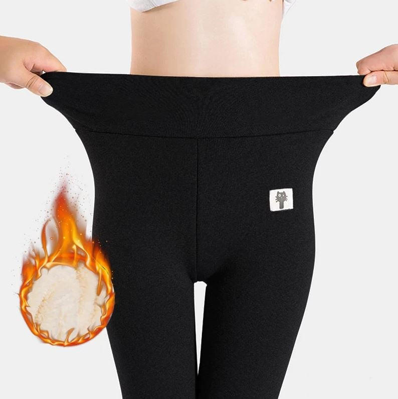 Dames fleece winter legging
