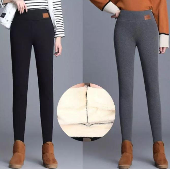 Dames fleece winter legging