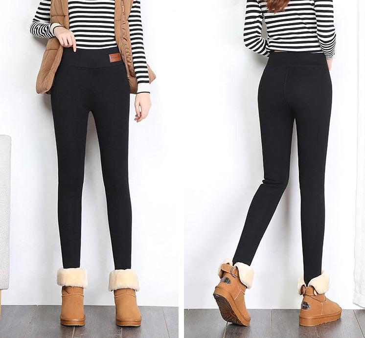 Dames fleece winter legging