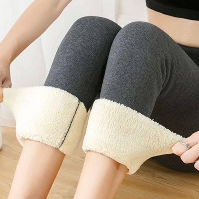 Dames fleece winter legging