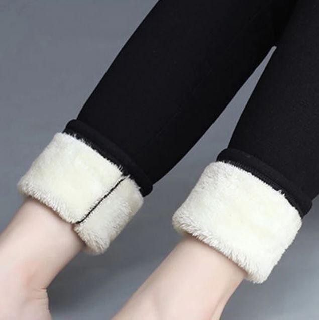 Dames fleece winter legging