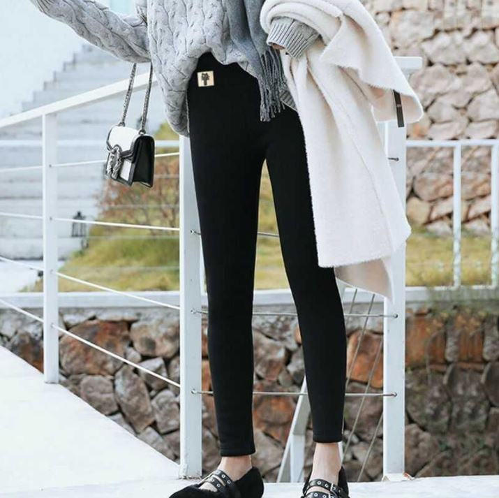 Dames fleece winter legging