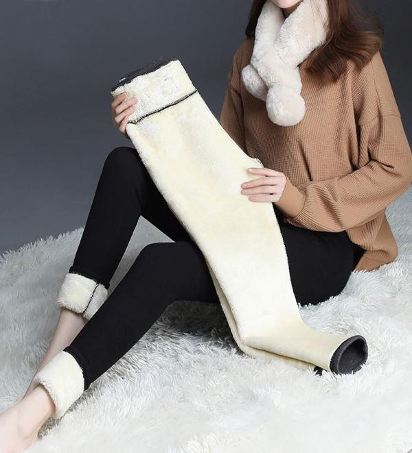 Dames fleece winter legging