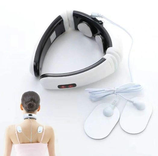 Elektrische nekmassager met zes ontspannende programma&