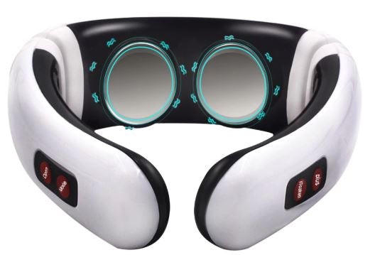 Elektrische nekmassager met zes ontspannende programma&