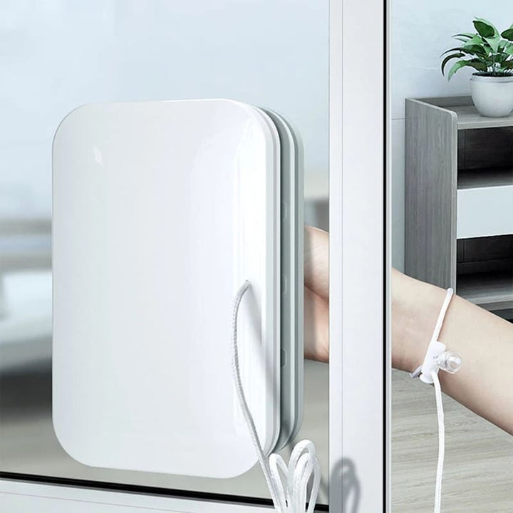 Hollevo™ Magnetische ramenwasser voor binnen en buiten met veiligheidskoord