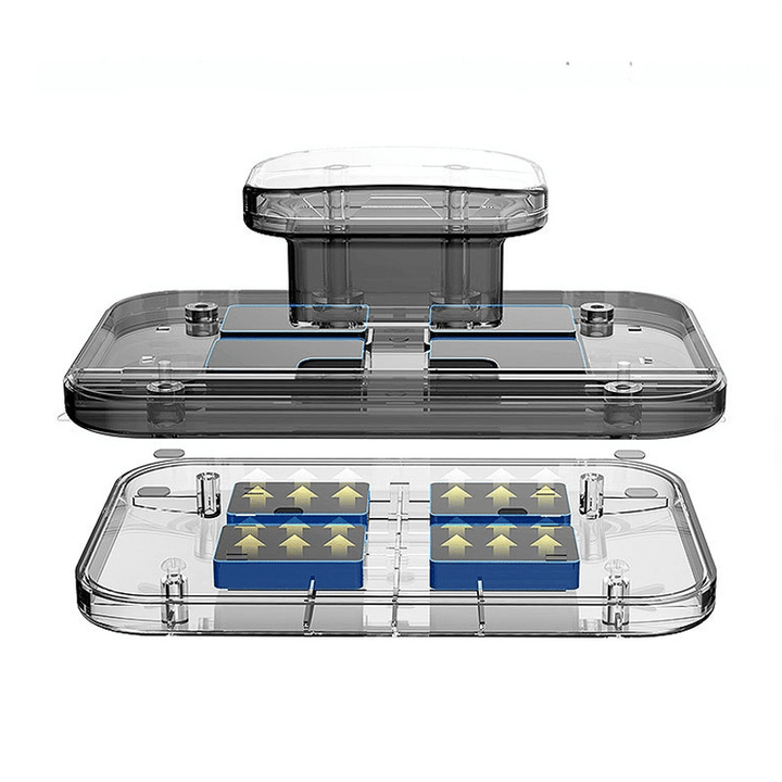 Hollevo™ Magnetische ramenwasser voor binnen en buiten met veiligheidskoord
