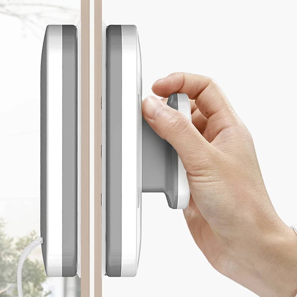 Hollevo™ Magnetische ramenwasser voor binnen en buiten met veiligheidskoord