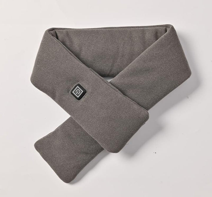 Verwarmde fleece sjaal om de nek