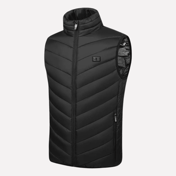 Hollevo™ Verwarmde herenjas met afneembare capuchon en warmtezones