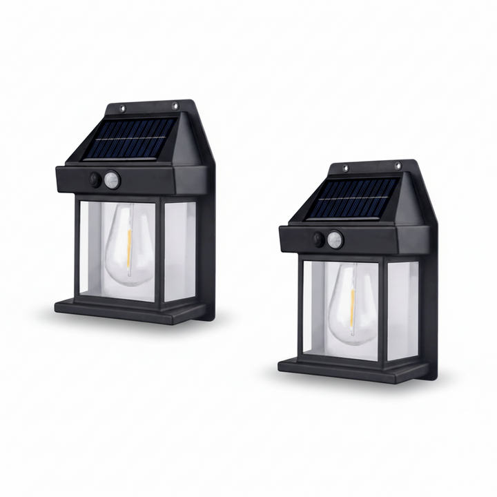 Solar tuinspot met bewegingssensor, waterdicht en draadloos