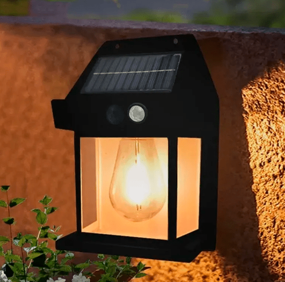 Solar tuinspot met bewegingssensor, waterdicht en draadloos
